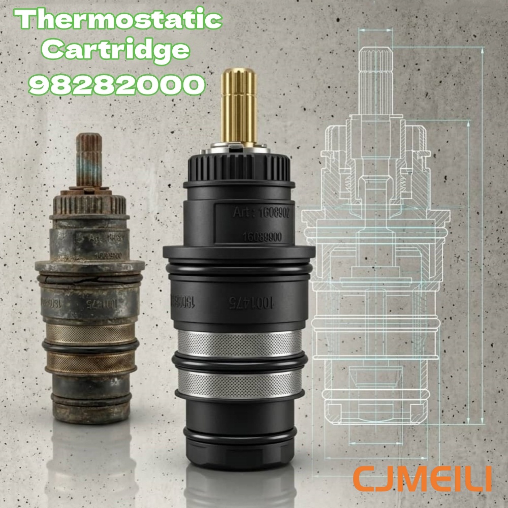 Shower Valve Cartridge - แกนวาล์วฝักบัวสำรอง, ตลับควบคุมอุณหภูมิคงที่, 98282000