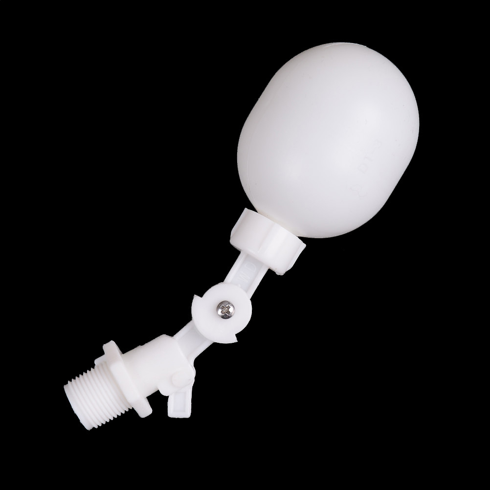 Float Ball Valve - วาล์วลูกลอยพลาสติกปรับระดับได้ รุ่นใหม่ สำหรับควบคุมระดับน้ำในตู้ปลาและถังเก็บน้ำ