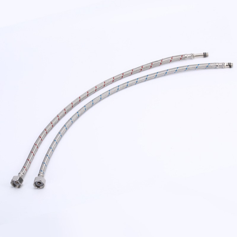 ท่อน้ำสแตนเลสแบบยืดหยุ่น G1/2  - Flexible Hose Braided บทวิจารณ์และราคา
